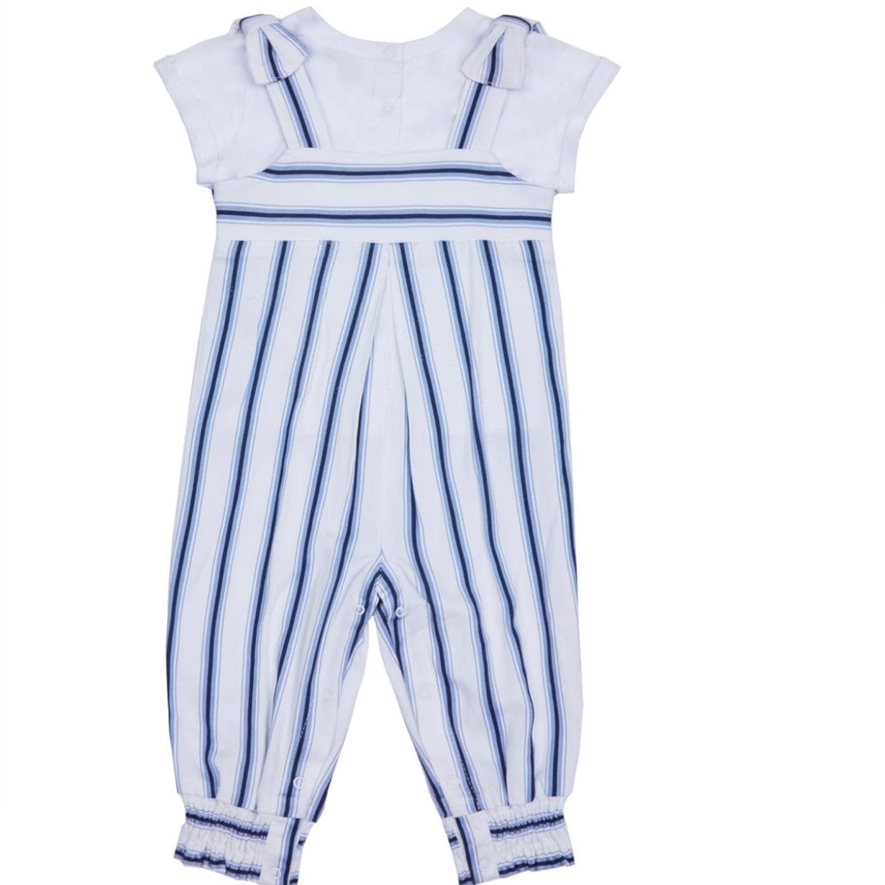 Habitual baby girls white blue jumper 12 months